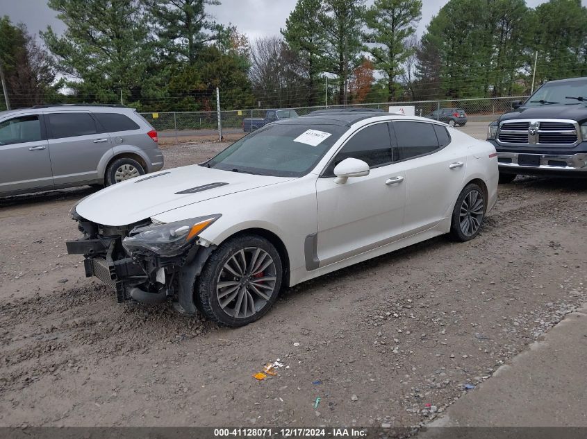 2018 Kia Stinger Premium VIN: KNAE25LA2J6035359 Lot: 41128071