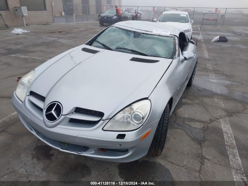 2008 Mercedes-Benz Slk 280 VIN: WDBWK54F88F185292 Lot: 41128116