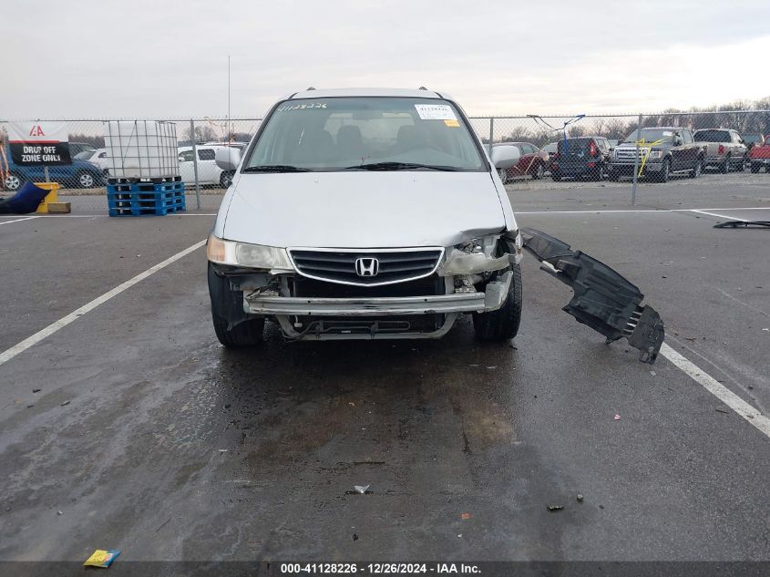 2002 Honda Odyssey Ex VIN: 2HKRL18692H577788 Lot: 41128226