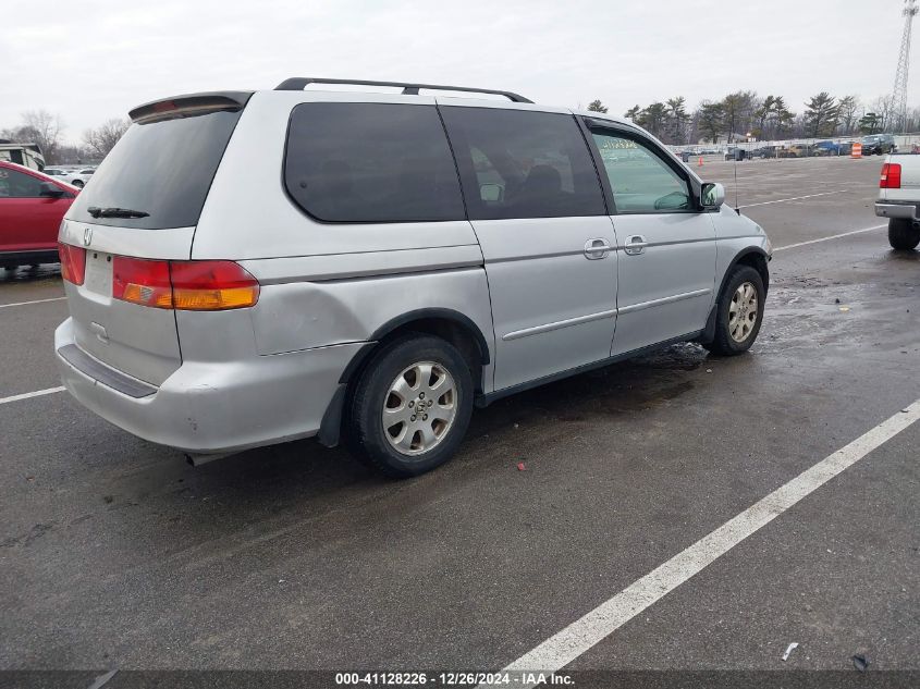 2002 Honda Odyssey Ex VIN: 2HKRL18692H577788 Lot: 41128226