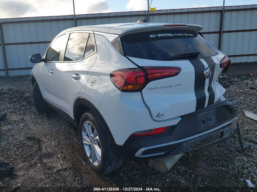 2022 Buick Encore Gx Fwd Preferred VIN: KL4MMBS20NB125814 Lot: 41128300