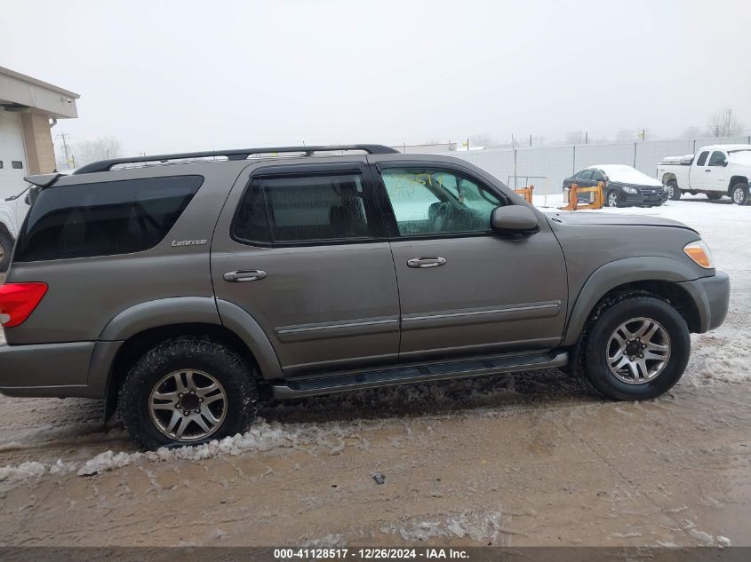 2006 Toyota Sequoia Limited V8 VIN: 5TDBT48A76S259837 Lot: 41128517