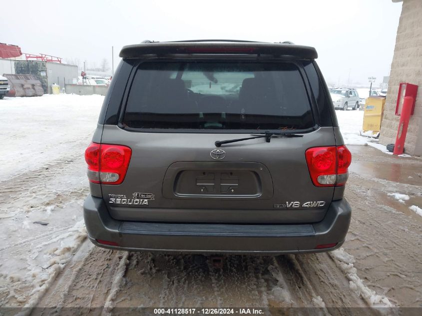 2006 Toyota Sequoia Limited V8 VIN: 5TDBT48A76S259837 Lot: 41128517