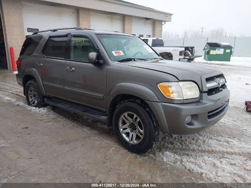 2006 Toyota Sequoia Limited V8 VIN: 5TDBT48A76S259837 Lot: 41128517