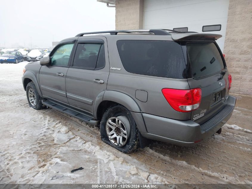 2006 Toyota Sequoia Limited V8 VIN: 5TDBT48A76S259837 Lot: 41128517