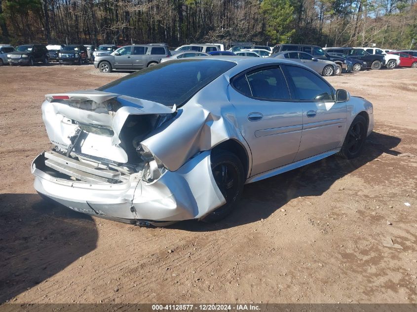 2005 Pontiac Grand Prix Gtp VIN: 2G2WR524951221285 Lot: 41128577