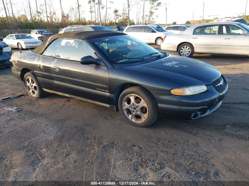 1999 Chrysler Sebring Jxi VIN: 3C3EL55H6XT586052 Lot: 41128655