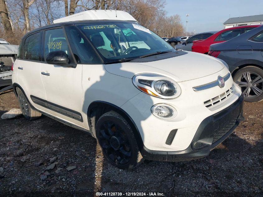 2015 Fiat 500L Urbana Trekking VIN: ZFBCFADH6FZ031908 Lot: 41128739