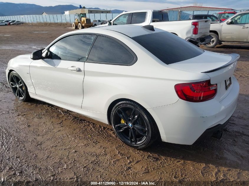 2015 BMW M235 xDrive VIN: WBA1J9C5XFVX98688 Lot: 41129060