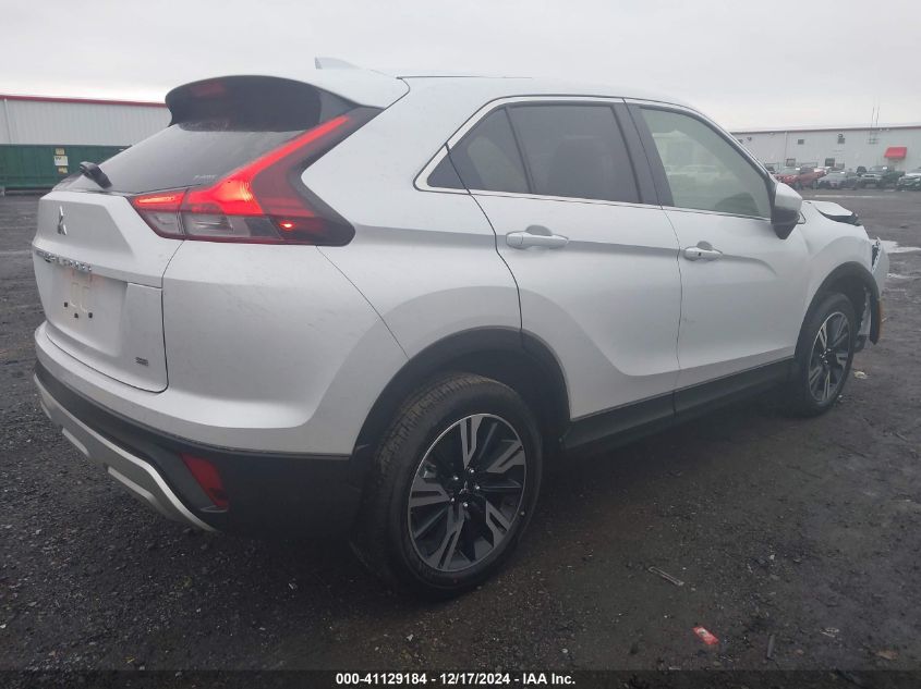 2024 Mitsubishi Eclipse Cross Se S-Awc/Sel S-Awc VIN: JA4ATWAA5RZ074040 Lot: 41129184