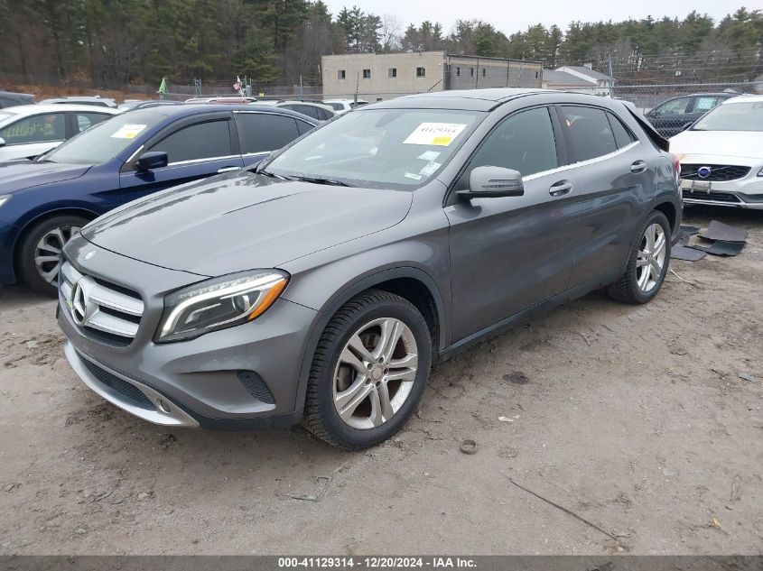 2016 Mercedes-Benz Gla 250 4Matic VIN: WDCTG4GB2GJ208872 Lot: 41129314