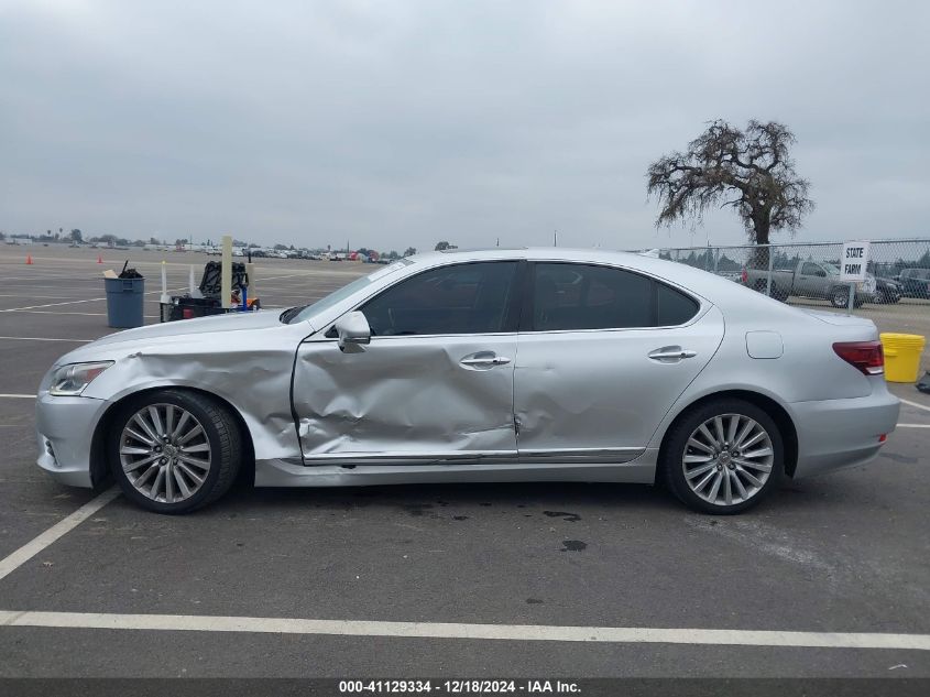 2013 Lexus Ls 460 VIN: JTHBL5EF6D5114974 Lot: 41129334