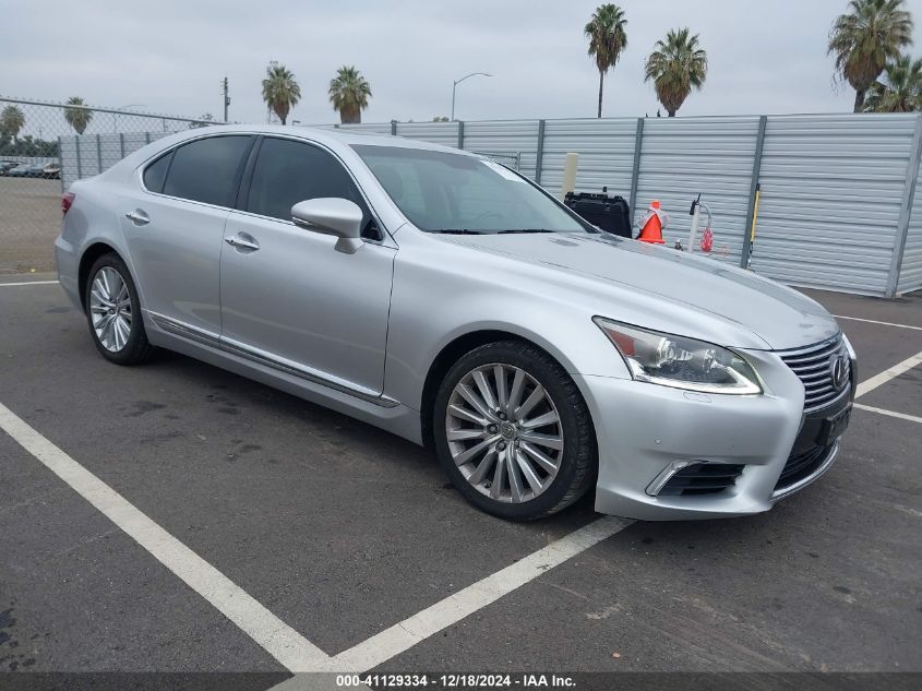 2013 Lexus Ls 460 VIN: JTHBL5EF6D5114974 Lot: 41129334