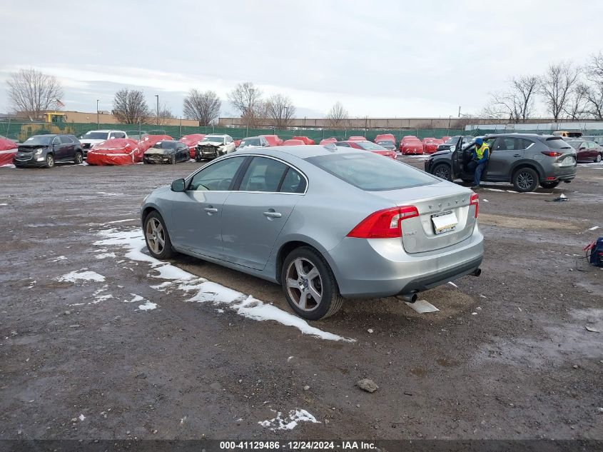 2013 Volvo S60 T5 VIN: YV1612FS2D2189170 Lot: 41129486