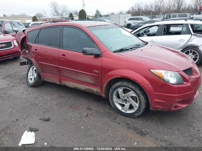 2004 Pontiac Vibe VIN: 5Y2SL62814Z417926 Lot: 41129505