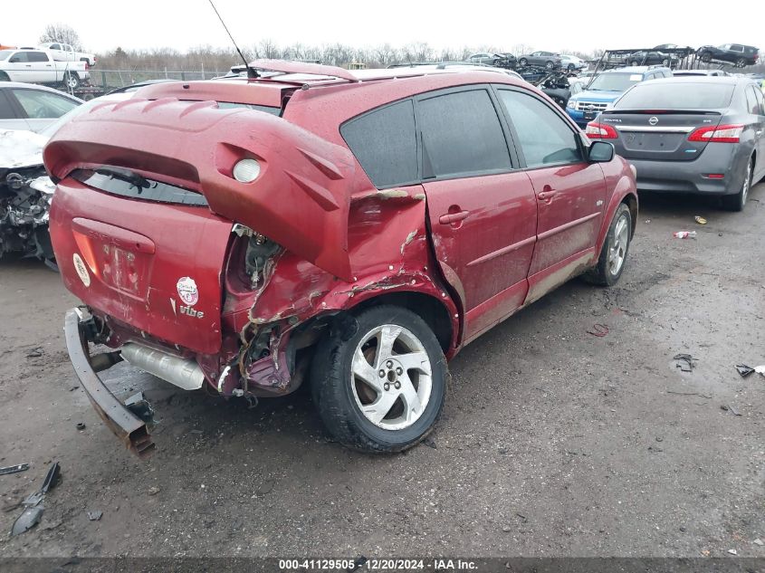 2004 Pontiac Vibe VIN: 5Y2SL62814Z417926 Lot: 41129505