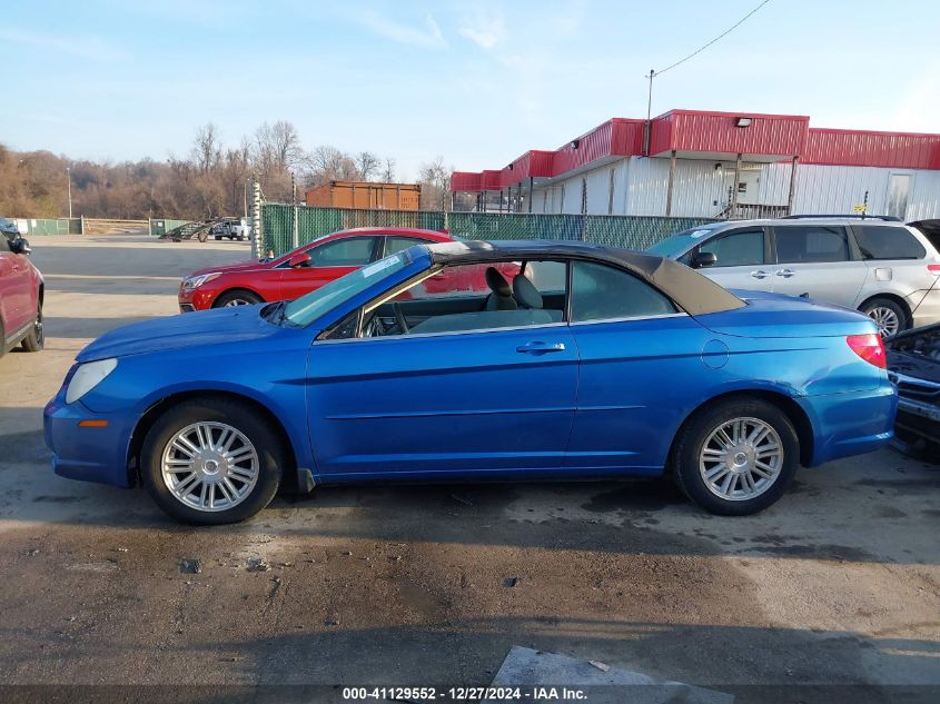 2008 Chrysler Sebring Touring VIN: 1C3LC55R18N642352 Lot: 41129552