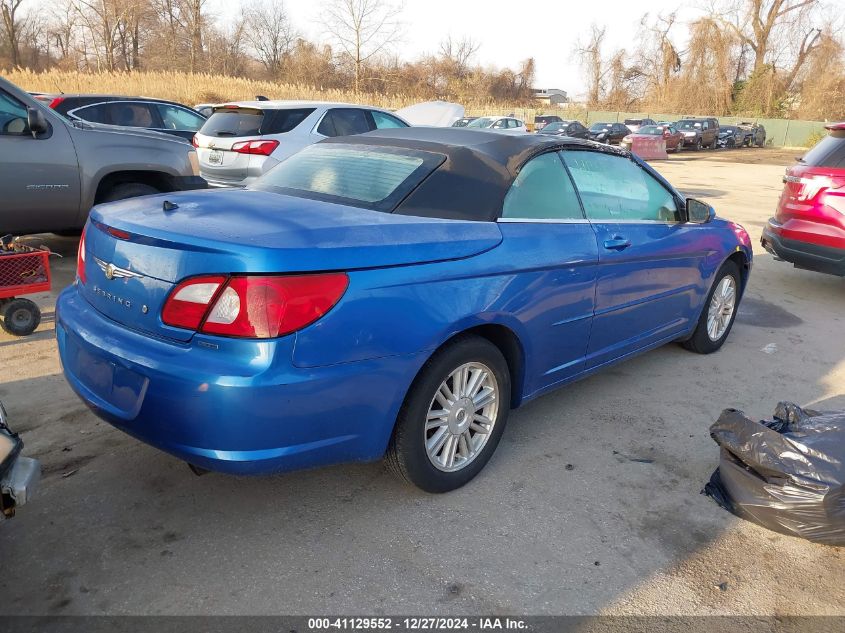 2008 Chrysler Sebring Touring VIN: 1C3LC55R18N642352 Lot: 41129552