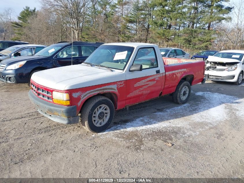 1993 Dodge Dakota VIN: 1B7FL26X8PS124176 Lot: 41129829