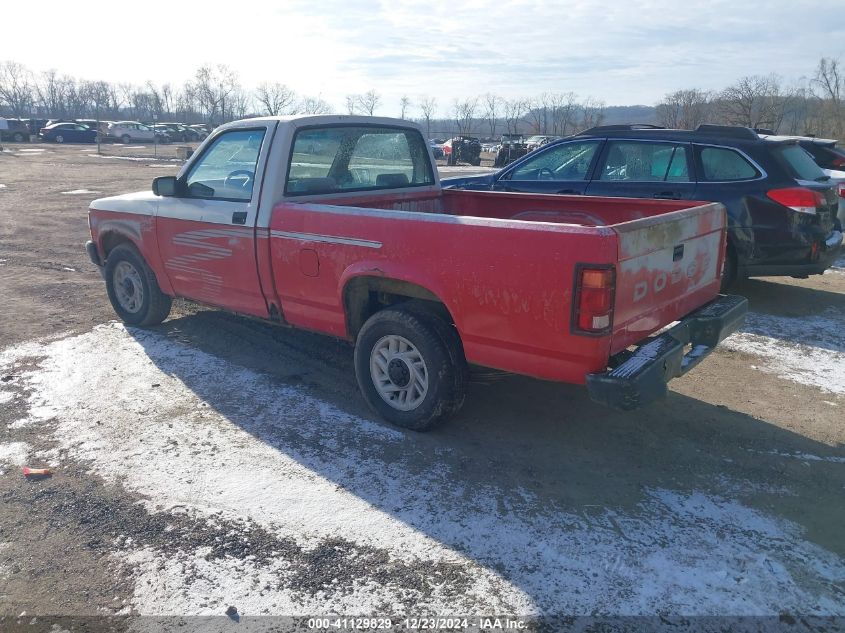 1993 Dodge Dakota VIN: 1B7FL26X8PS124176 Lot: 41129829