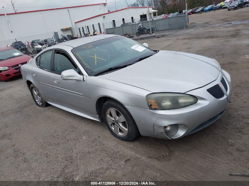 2006 Pontiac Grand Prix VIN: 2G2WP552961192114 Lot: 41129906