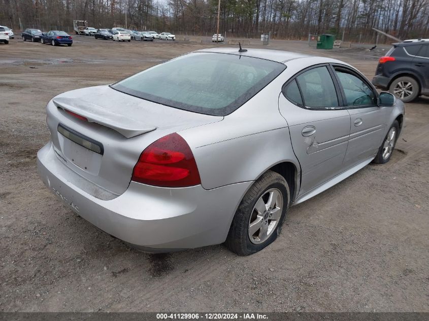 2006 Pontiac Grand Prix VIN: 2G2WP552961192114 Lot: 41129906