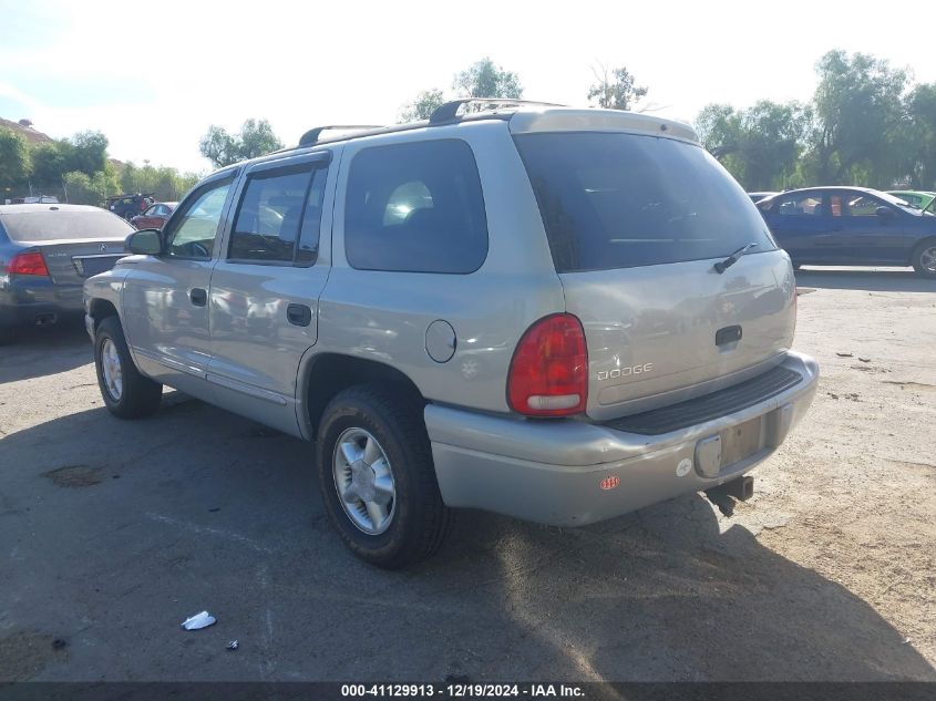 2000 Dodge Durango VIN: 1B4HR28Y9YF178994 Lot: 41129913