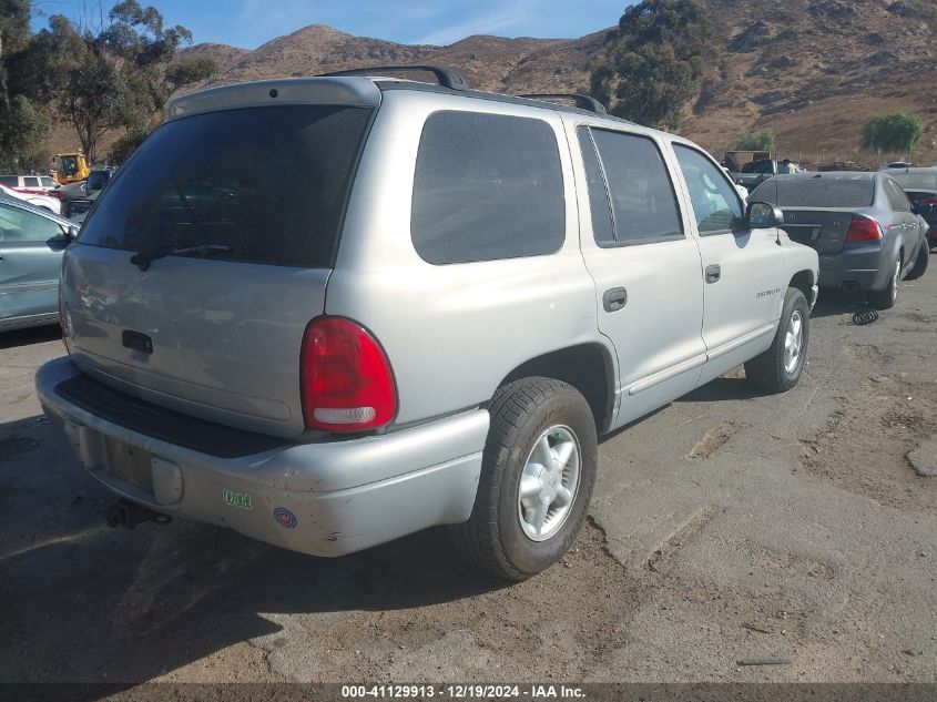 2000 Dodge Durango VIN: 1B4HR28Y9YF178994 Lot: 41129913