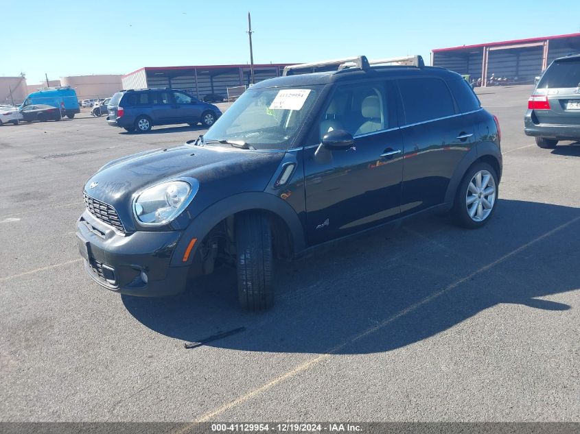 2014 Mini Countryman Cooper S VIN: WMWZC5C51EWM17292 Lot: 41129954