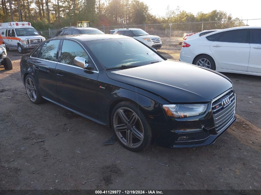 2015 Audi S4 3.0T Premium Plus VIN: WAUBGAFL7FA053208 Lot: 41129977