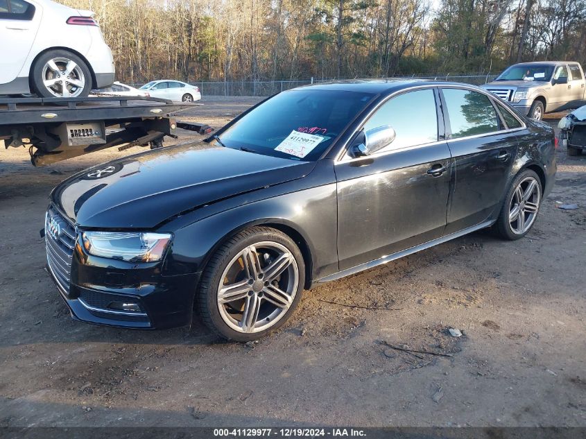 2015 Audi S4 3.0T Premium Plus VIN: WAUBGAFL7FA053208 Lot: 41129977