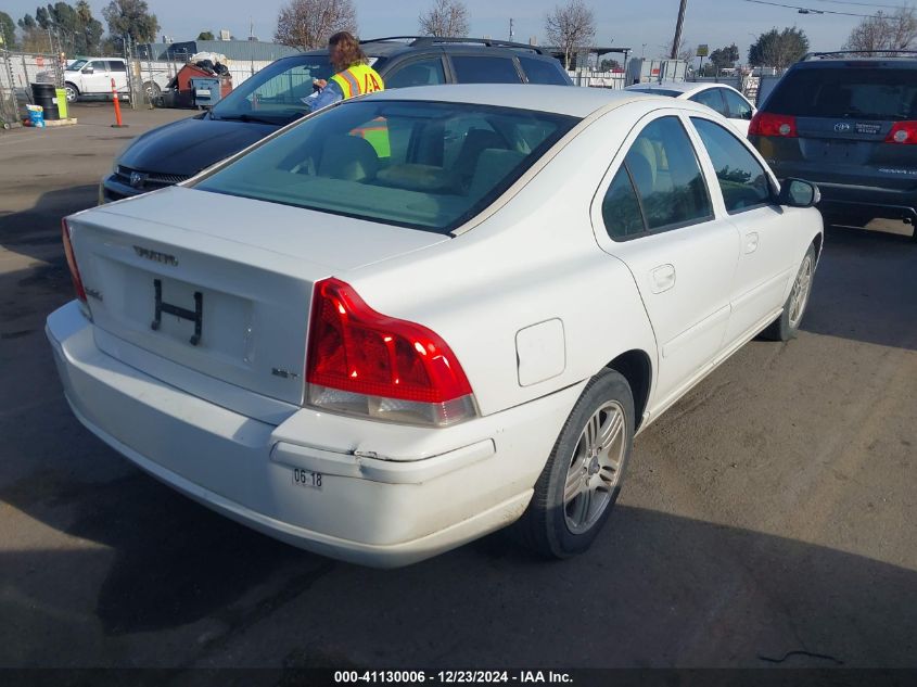 2007 Volvo S60 2.5T VIN: YV1RS592572631886 Lot: 41130006