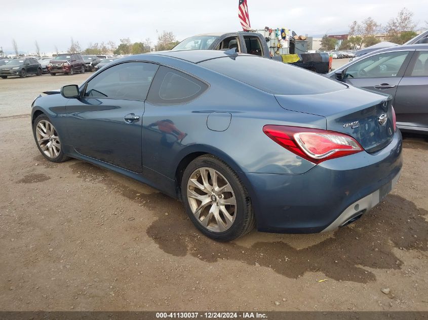 2013 Hyundai Genesis Coupe 2.0T VIN: KMHHT6BD3DU095807 Lot: 41130037