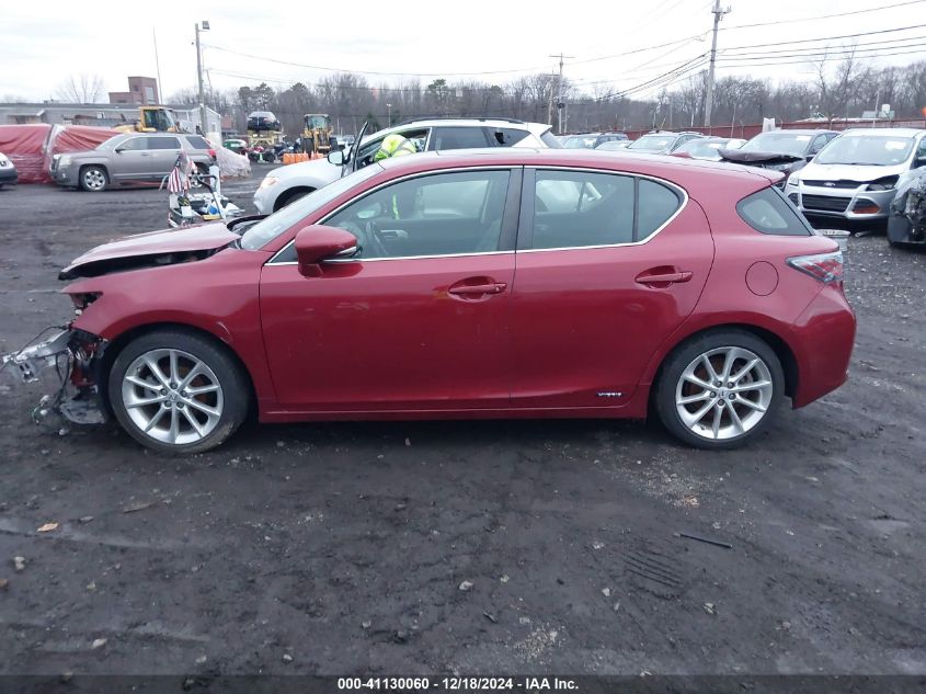 2013 Lexus Ct 200H VIN: JTHKD5BH2D2129878 Lot: 41130060