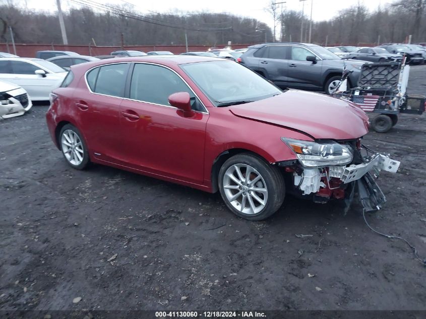 2013 Lexus Ct 200H VIN: JTHKD5BH2D2129878 Lot: 41130060