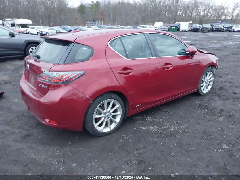 2013 Lexus Ct 200H VIN: JTHKD5BH2D2129878 Lot: 41130060