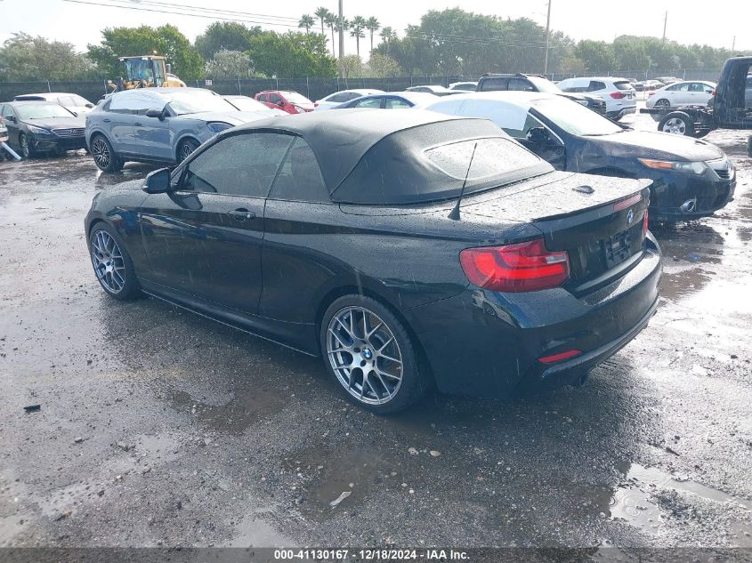 2015 BMW M235 VIN: WBA1M1C5XFV393536 Lot: 41130167