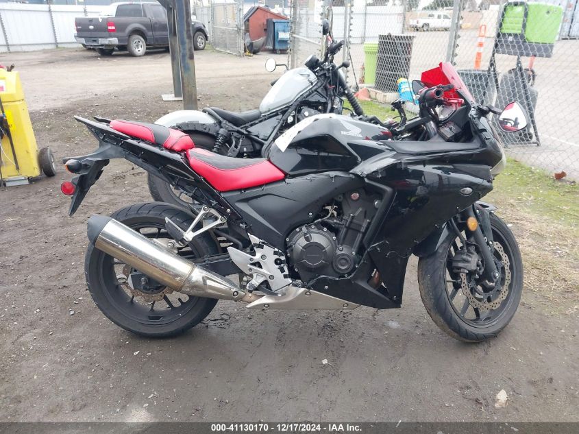 2015 Honda Cbr500 Ra-Abs VIN: MLHPC4401F5200109 Lot: 41130170