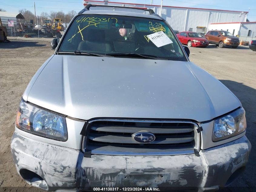 2003 Subaru Forester X VIN: JF1SG63653H739254 Lot: 41130317