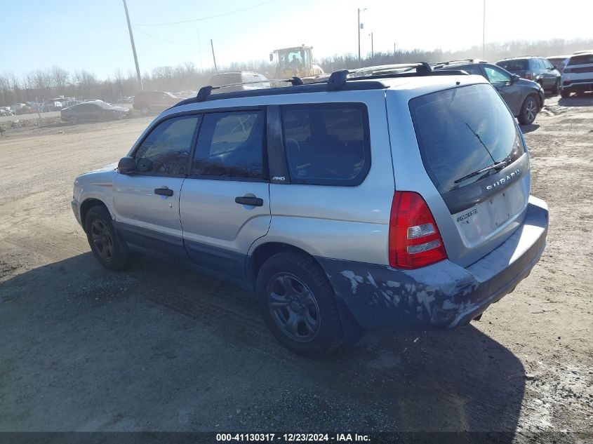 2003 Subaru Forester X VIN: JF1SG63653H739254 Lot: 41130317