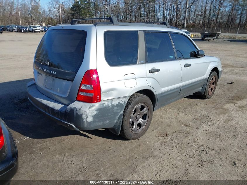 2003 Subaru Forester X VIN: JF1SG63653H739254 Lot: 41130317