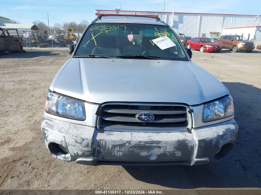 2003 Subaru Forester X VIN: JF1SG63653H739254 Lot: 41130317