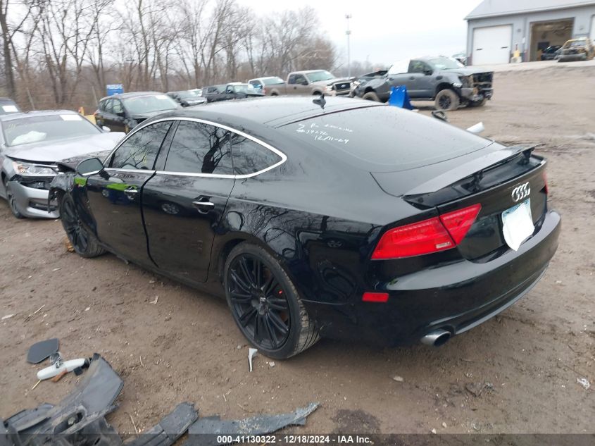 2013 Audi A7 3.0T Premium VIN: WAUYGAFC9DN013552 Lot: 41130322