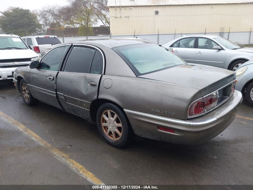 2001 Buick Park Avenue VIN: 1G4CW54K814283726 Lot: 41130385