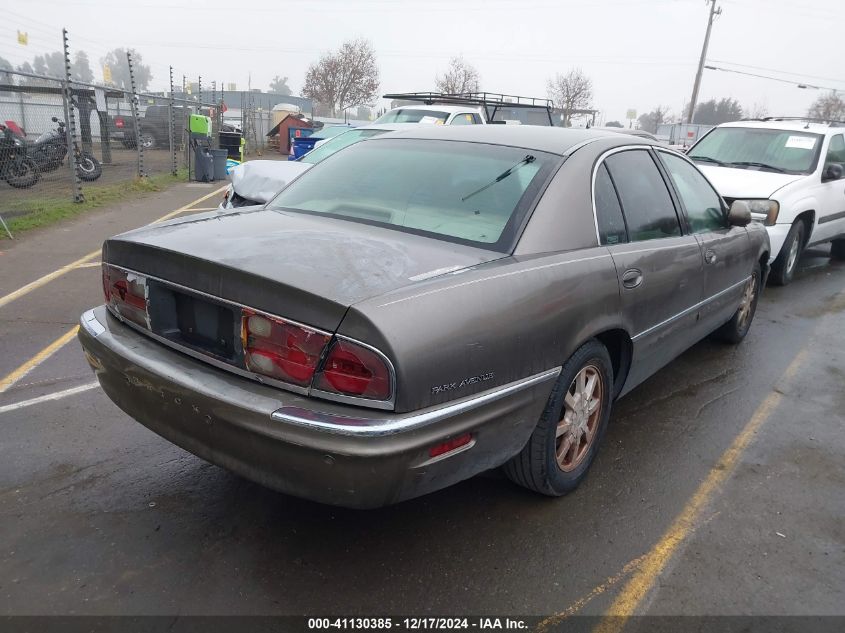 2001 Buick Park Avenue VIN: 1G4CW54K814283726 Lot: 41130385