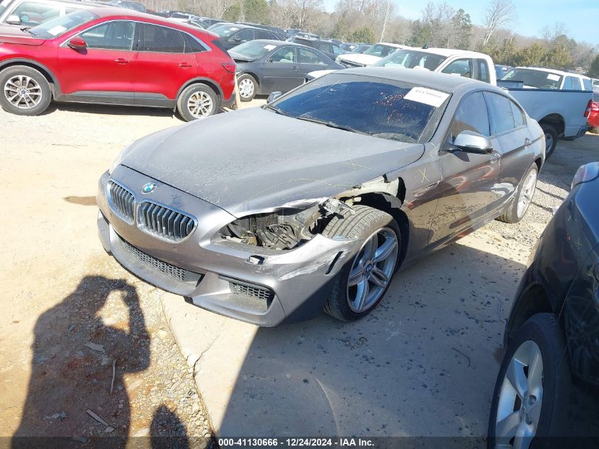 2016 BMW 640I Gran Coupe xDrive VIN: WBA6D2C58GGT66160 Lot: 41130666