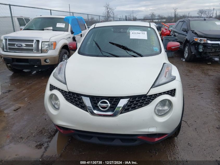 2015 Nissan Juke Sv VIN: JN8AF5MR6FT500670 Lot: 41130735