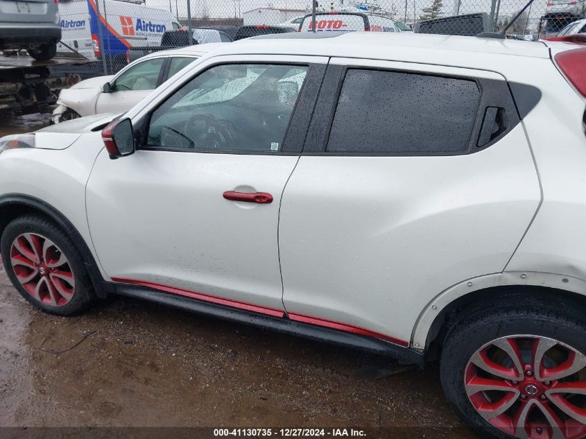 2015 Nissan Juke Sv VIN: JN8AF5MR6FT500670 Lot: 41130735