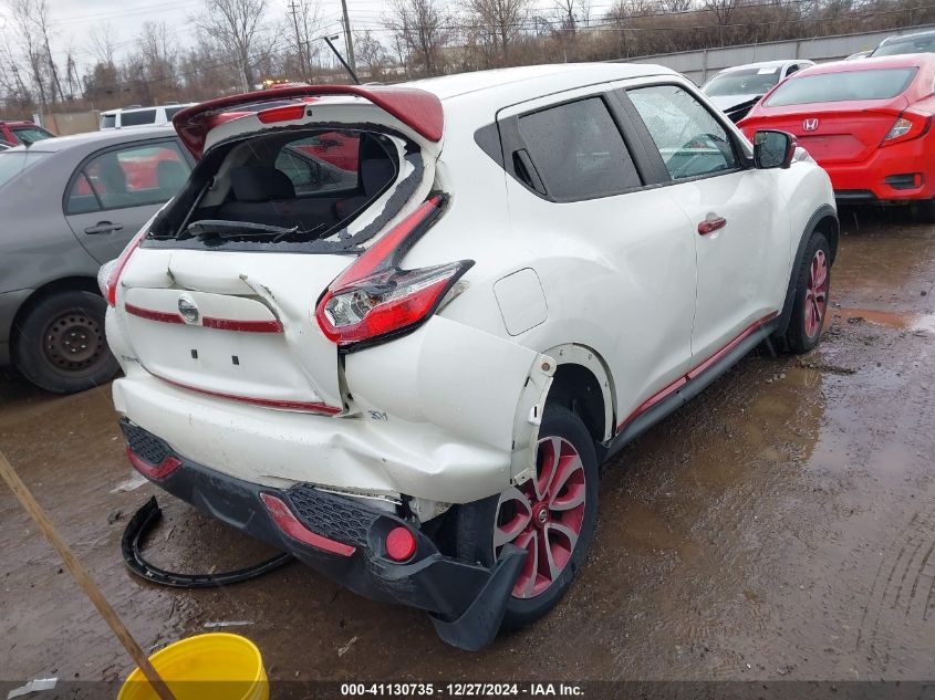 2015 Nissan Juke Sv VIN: JN8AF5MR6FT500670 Lot: 41130735