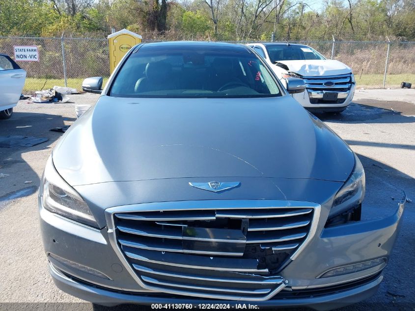 2016 Hyundai Genesis 3.8 VIN: KMHGN4JE1GU110684 Lot: 41130760